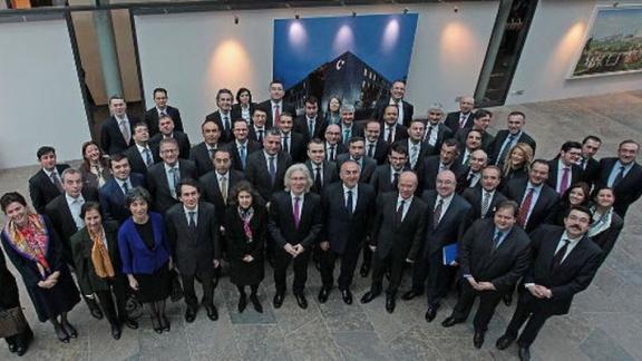 Genel Müdürümüz Ziya Yediyıldız, Berlin´de Düzenlenen Batı Avrupa Başkonsoloslar Toplantısına katıldı.
