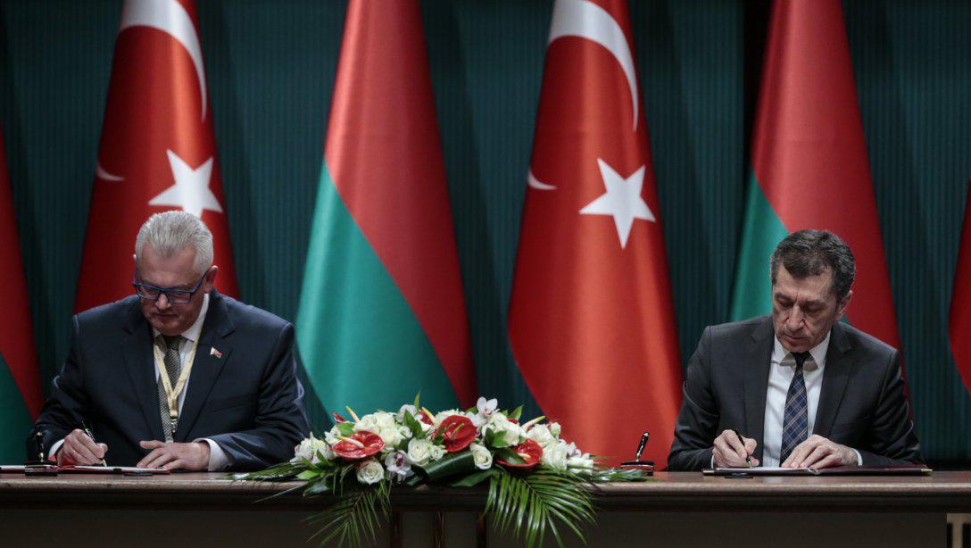 Türkiye ile Belarus Arasında Eğitim İş Birliği Anlaşması