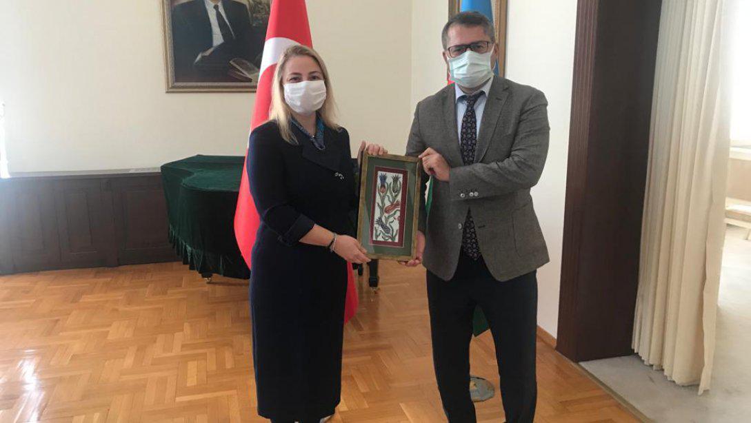 Genel Müdür Dalkıran'dan, Azerbaycan Büyükelçisi İbrahim'e Nezaket Ziyareti