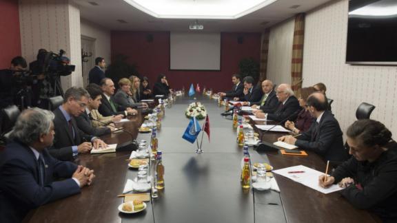 Bakanımız Sayın Nabi Avcı, BM Genel Sekreter Yardımcısı Eliassonla Bir Araya Geldi