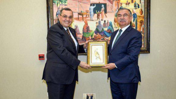 Bakanımız Sayın İsmet Yılmaz, Azerbaycanın Ankara Büyükelçisi Baghırovu Kabul Etti