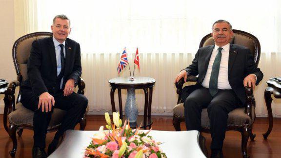 Bakanımız Sayın İsmet Yılmaz, İngiltere Büyükelçisi Mooreu kabul etti