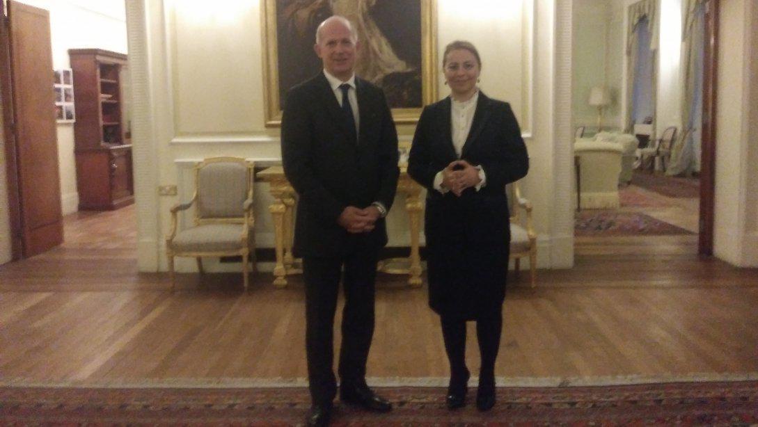 Genel Müdür Dalkıran, Birleşik Krallık Ankara Büyükelçisi Chilcott'u Ziyaret Etti