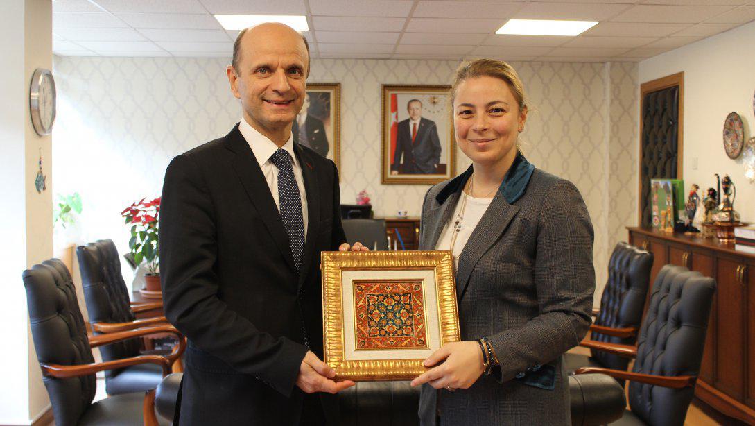Genel Müdür Dalkıran, Makedonya Ankara Büyükelçisi Mucunski ile Bir Araya Geldi