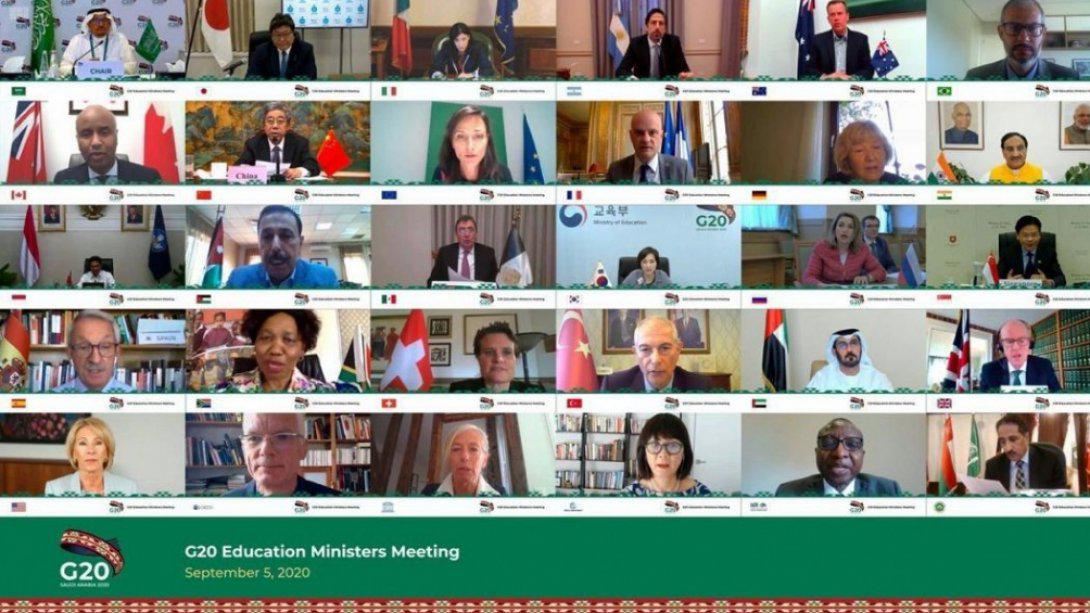 Millî Eğitim Bakan Yardımcısı Reha Denemeç, G20 Eğitim Bakanları Toplantısına Katıldı