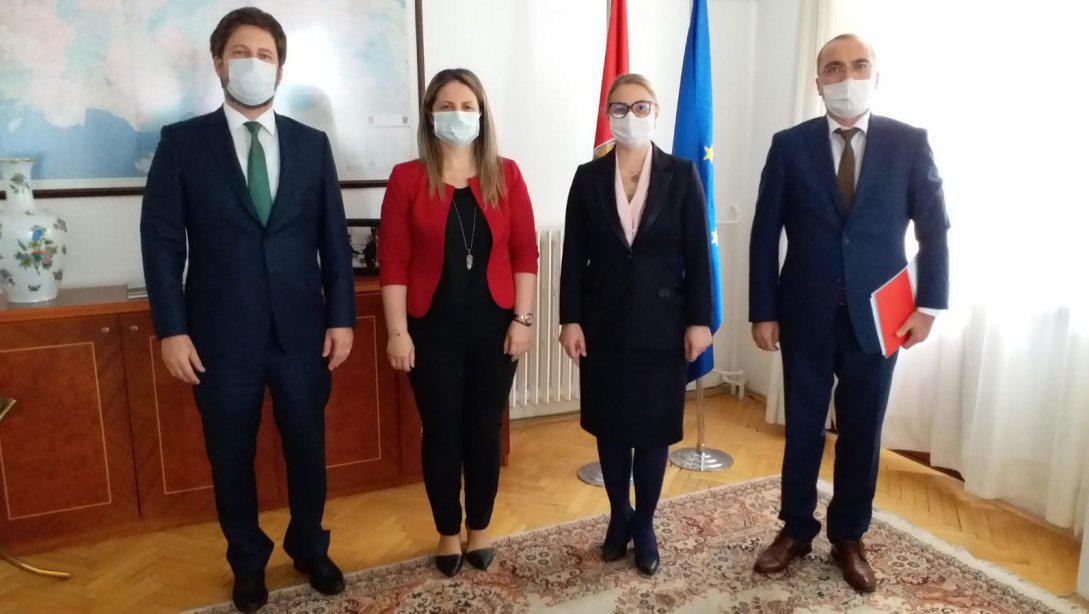Macaristan'ın Ankara Büyükelçisi Matis'e Ziyaret