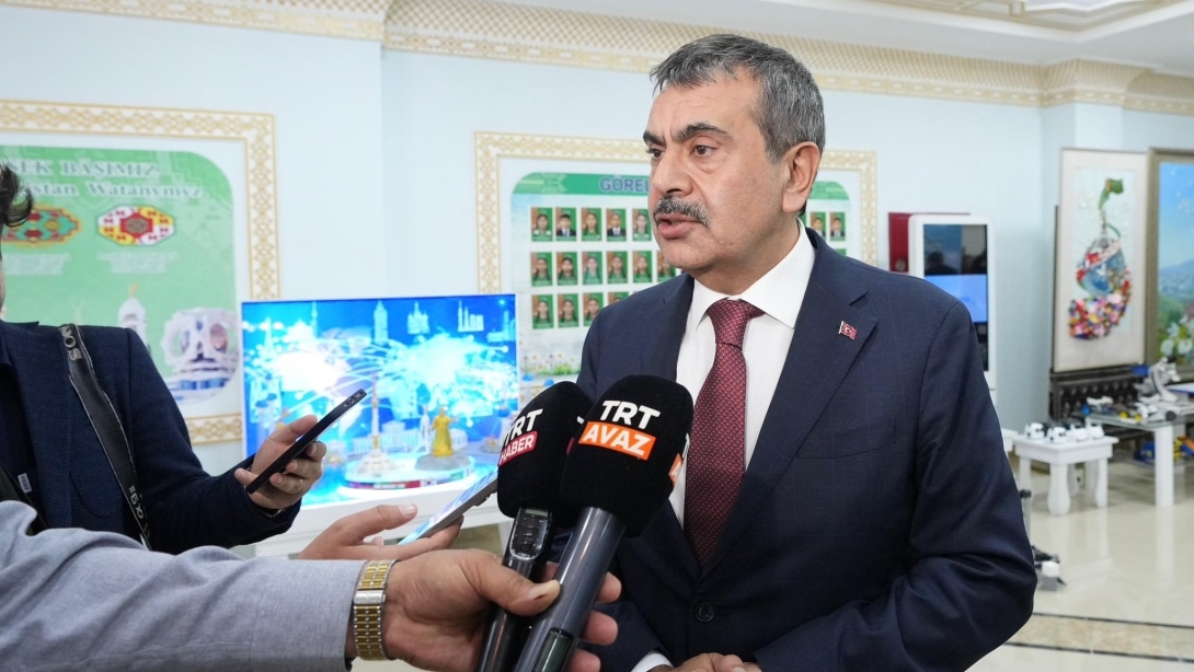 BAKAN TEKİN, TÜRKMENİSTAN ZİYARETİNİ DEĞERLENDİRDİ