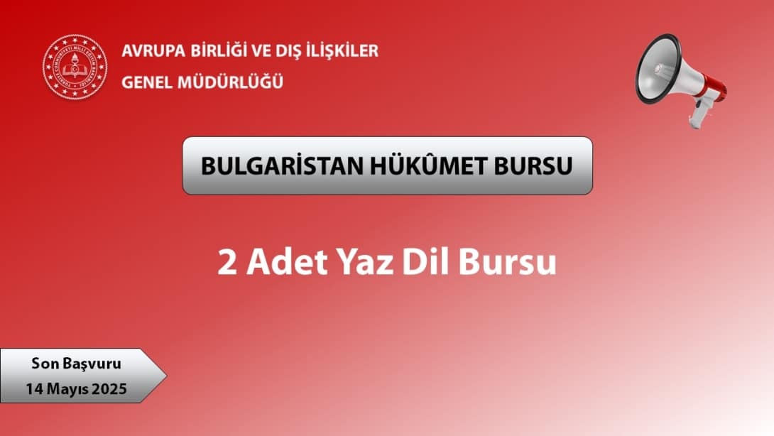 Bulgaristan Hükûmet Bursu